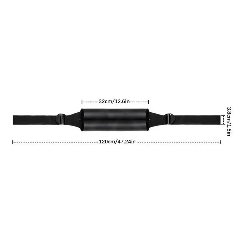 Non Slip Hip Thrust Belt For Home Gym And Travel Portable