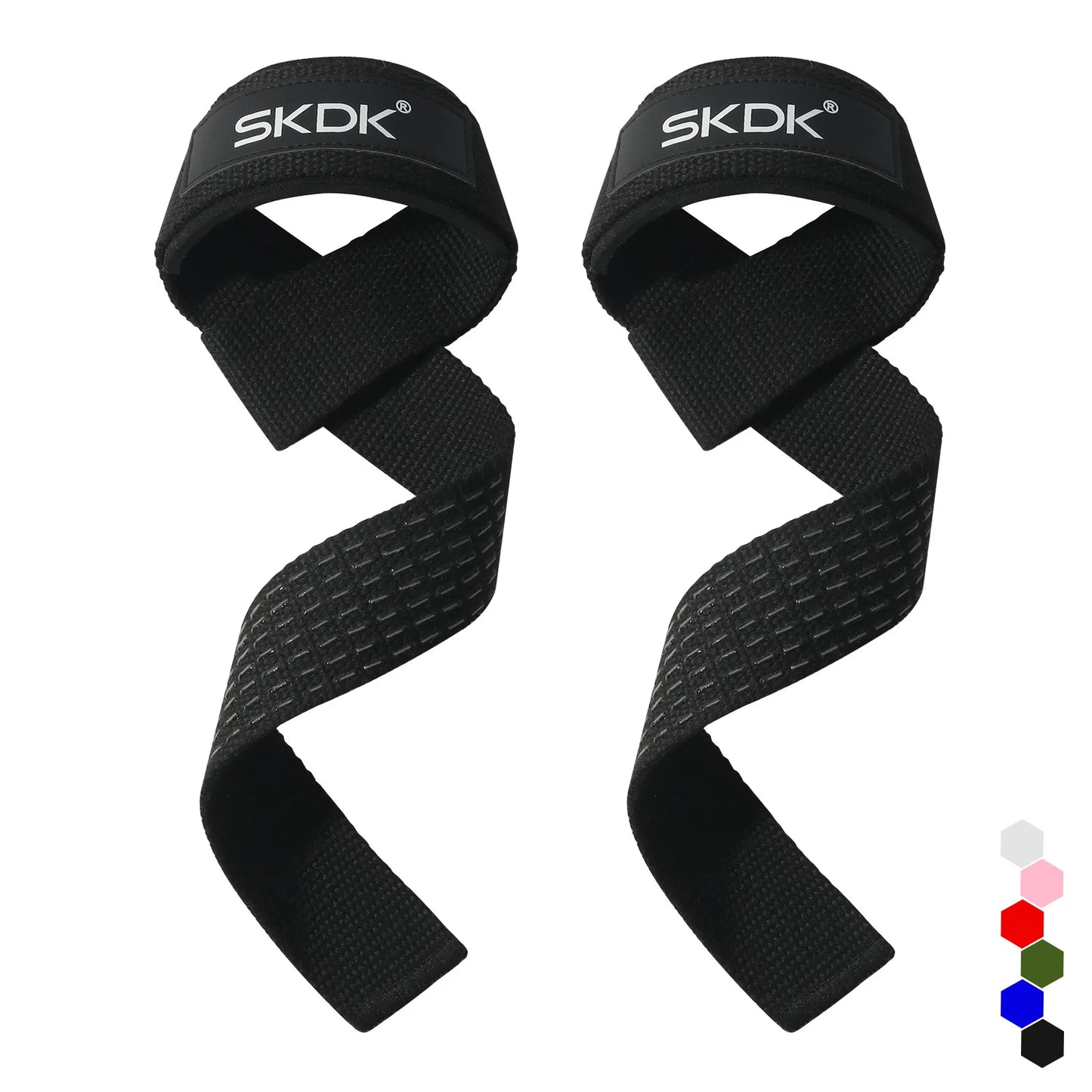 GOUNOD Weightlifting Wrist Straps Adjustable Non Slip Gym Grip Band