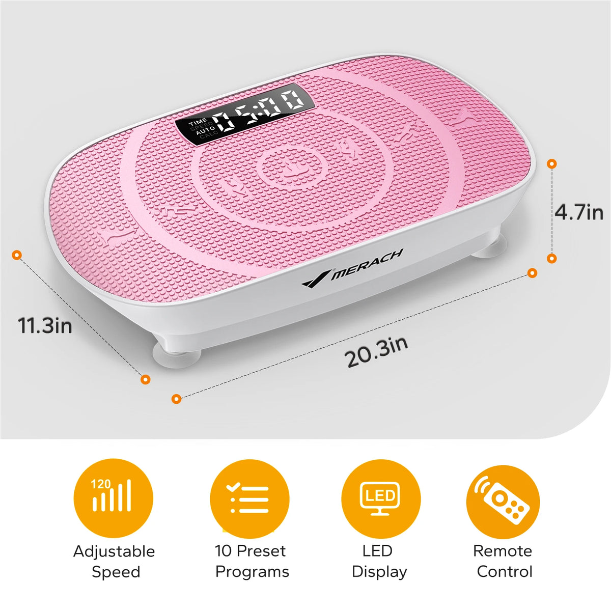 MERACH Vibration Plate CV30 Whole Body Workout Machine