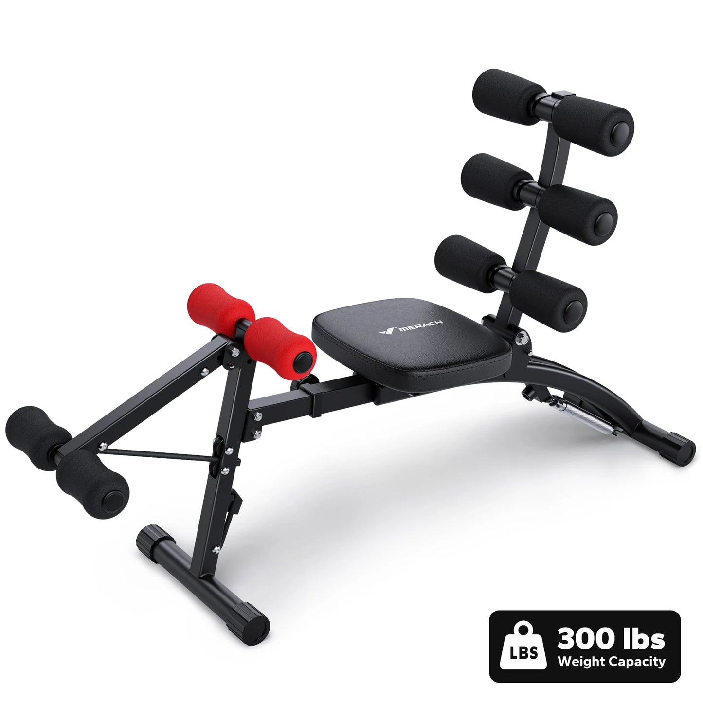 Merach Ab Machine Multi Function Sit Up Bench Home Gym