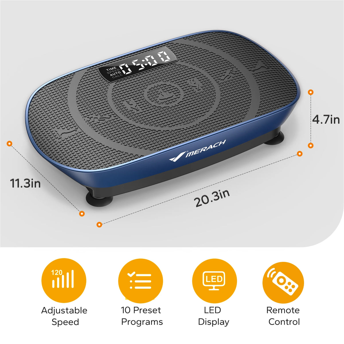 MERACH Vibration Plate CV30 Whole Body Workout Machine