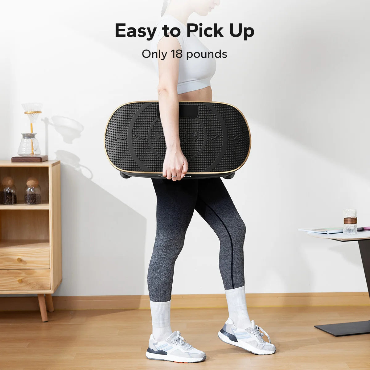 MERACH Vibration Plate Exercise Machine Whole Body Workout Platform