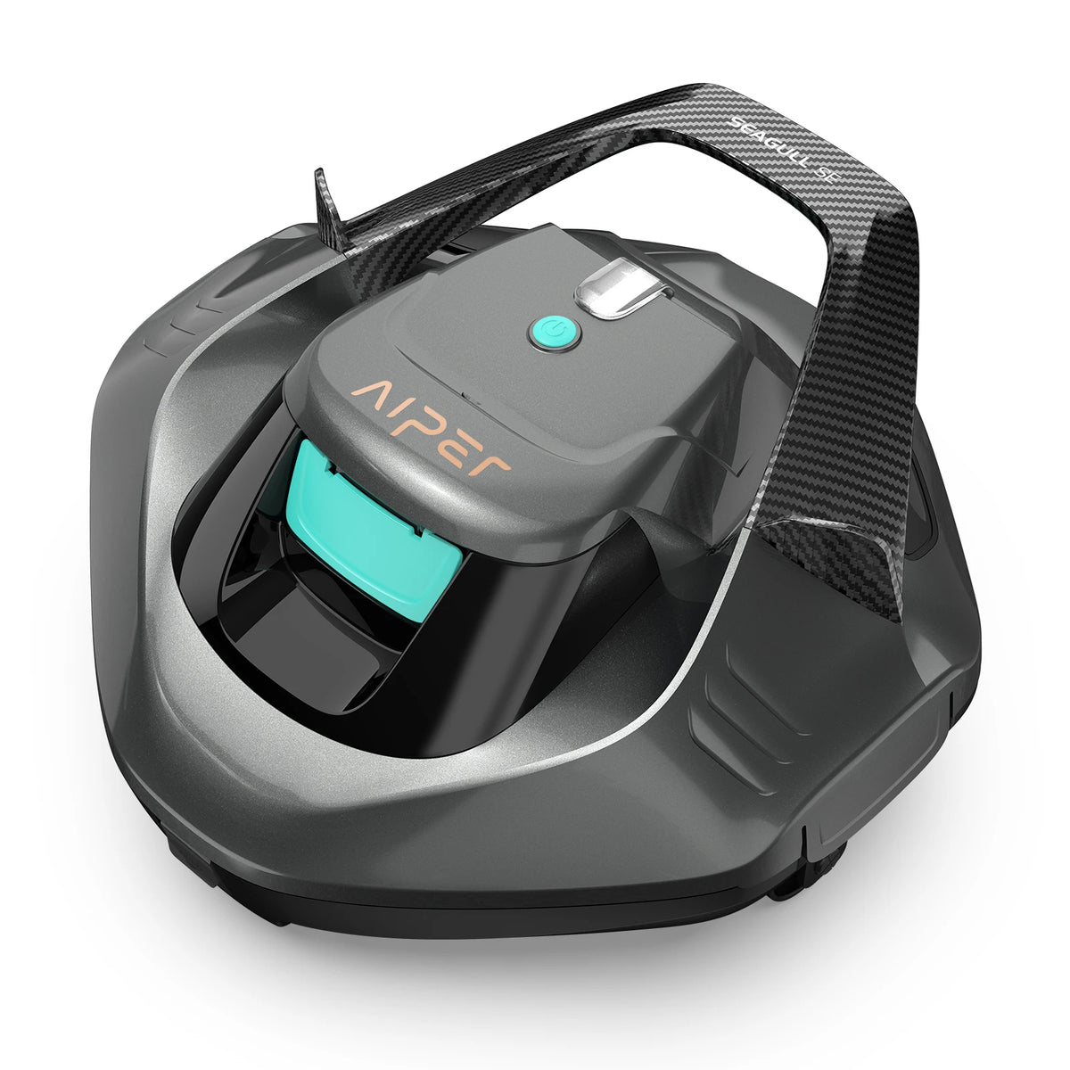 AIPER Seagull SE 2026 Cordless Robotic Pool Vacuum with 1320GPH Strong Suction, Lasts 90 Mins Runtime, LED Indicator,Pool Vacuum for Above-Ground Pool up to 40 Feet,Refurbished