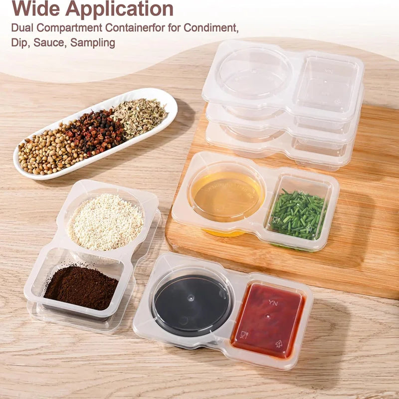 20-Count Spice Storage Jars With Stackable Clear Containers Label Kit