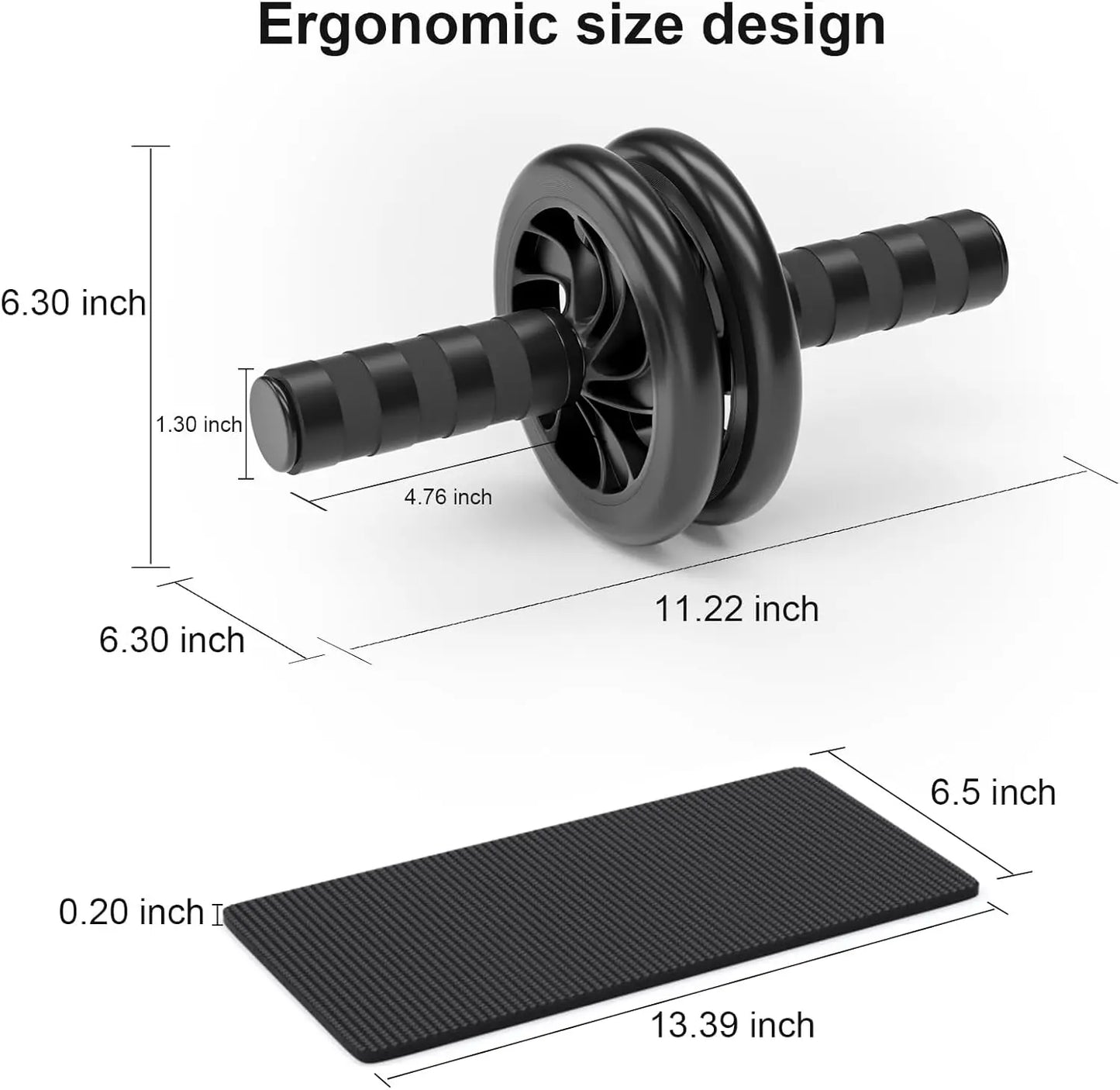 Abdominal Wheel Ab Roller For Core Strengthening Fitness Trainer Equipment