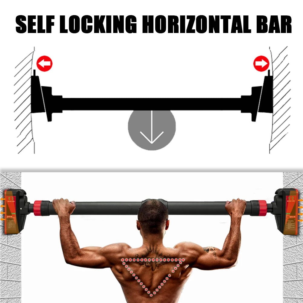 TWISTER.CK Strength Training PullUp Bar With Gauge 200kg Doorway