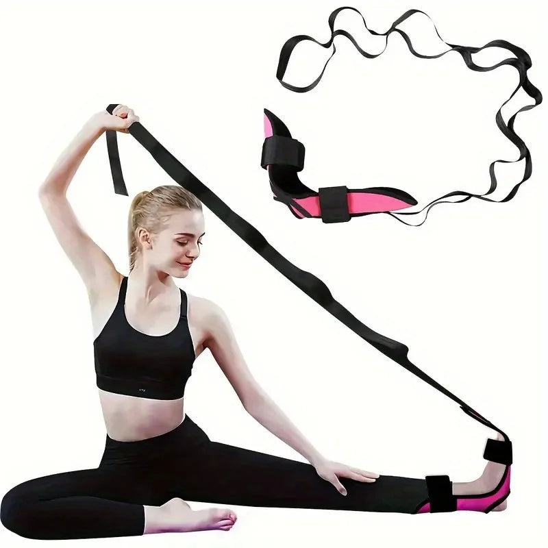 Yoga Leg Stretching Band Flexibility Stretching Band Rehabilitation Fitness Band Plantar Fasciitis Training Belt Foot Care