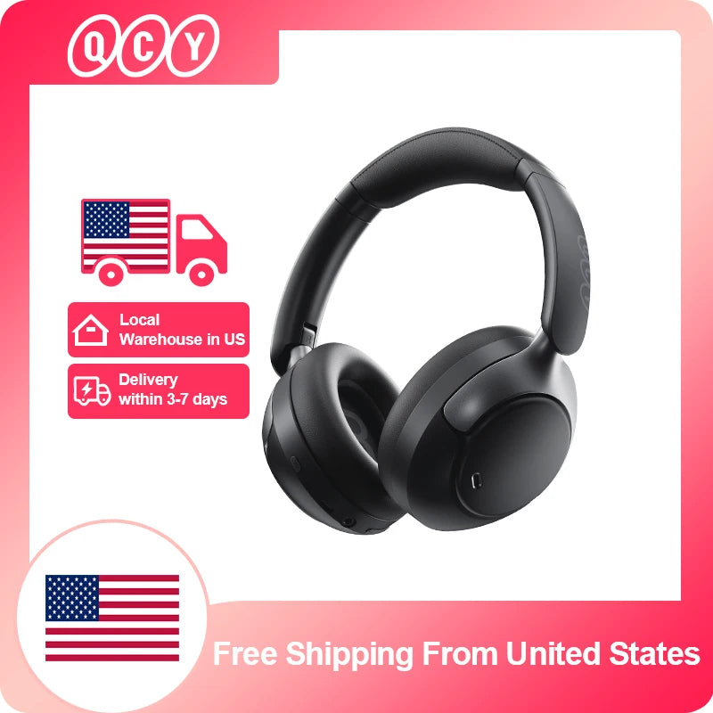 QCY H3 Pro ANC Wireless Headphones With LDAC Bluetooth 5.4