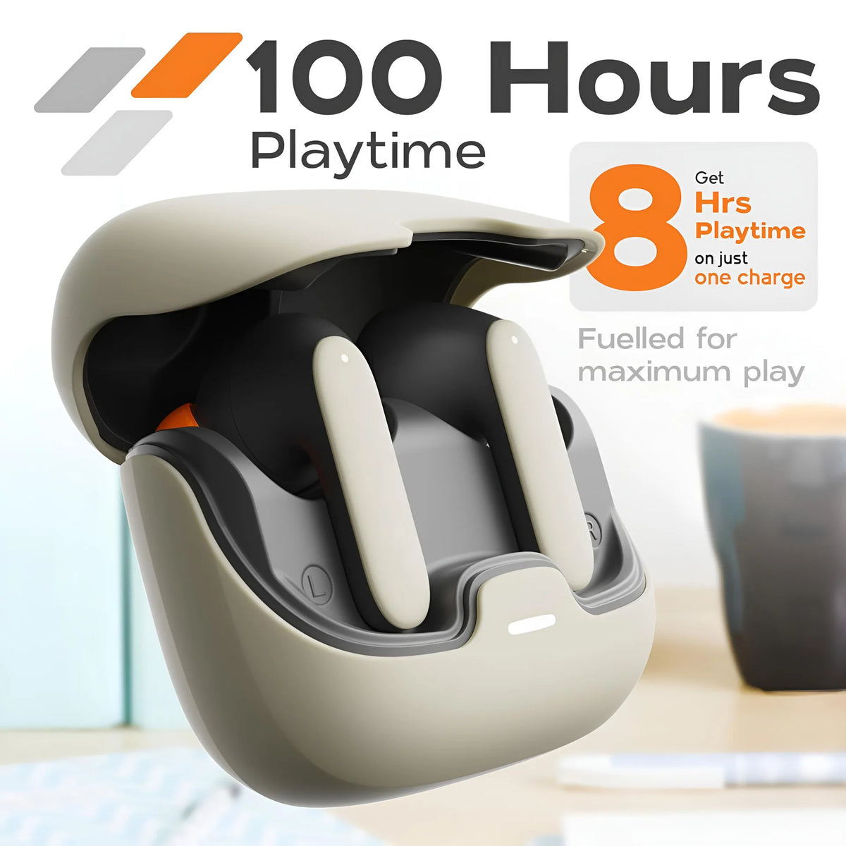 Sivir TWS Bluetooth Earphones With ENC Noise Cancellation