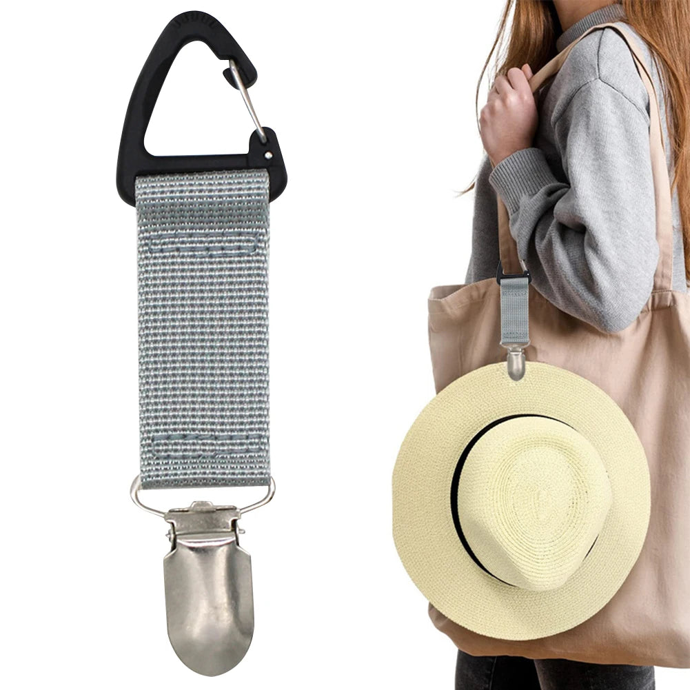 Hat Keeper Clip Universal Canvas Hat Holder For Travel Outdoor