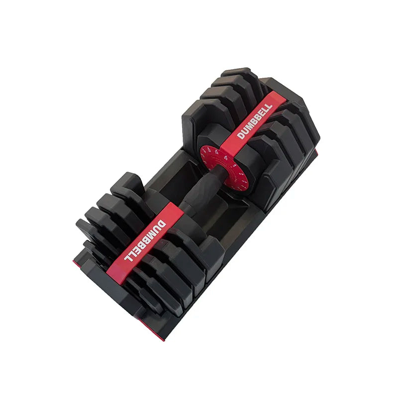Auto-Locking Adjustable Dumbbell for Full-Body Workouts