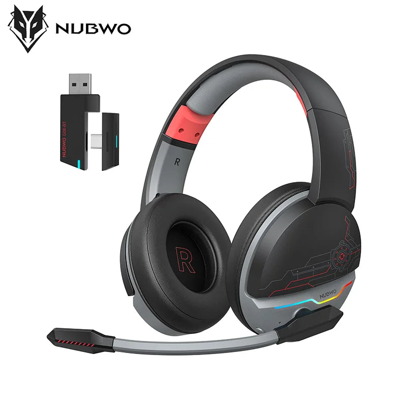 NUBWO G08 Dual Wireless Gaming Headset With Microphone For PS5