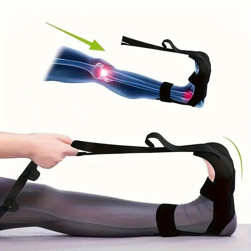 Yoga Leg Stretching Band Flexibility Stretching Band Rehabilitation Fitness Band Plantar Fasciitis Training Belt Foot Care