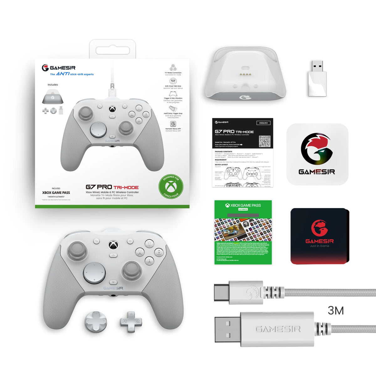 GameSir G7 Pro Xbox Series X S Controller Hall Triggers