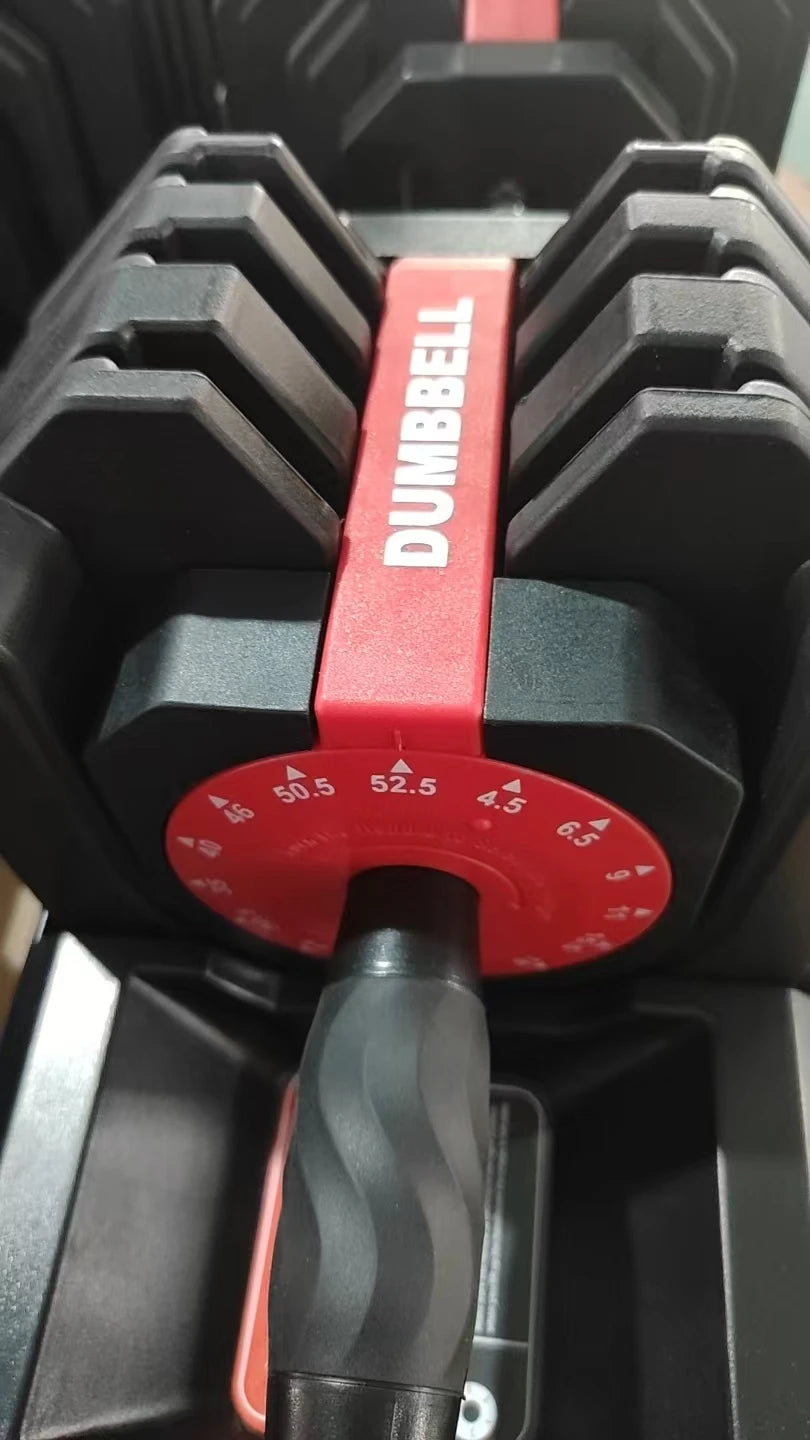 Auto-Locking Adjustable Dumbbell for Full-Body Workouts