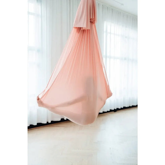 F.Life Aerial Yoga Hammock 6.5 yards Premium Aerial Sling Silk Fabric Yoga Swing for Antigravity Inversion Include Daisy Chain