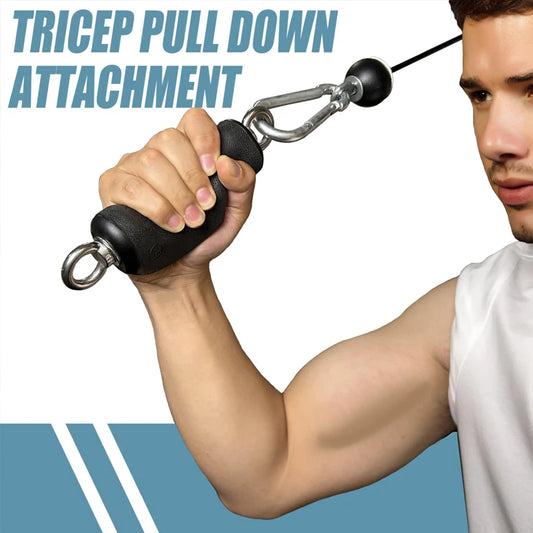 LAT Tricep Rope Pull Down Attachment For Home Gym Workout