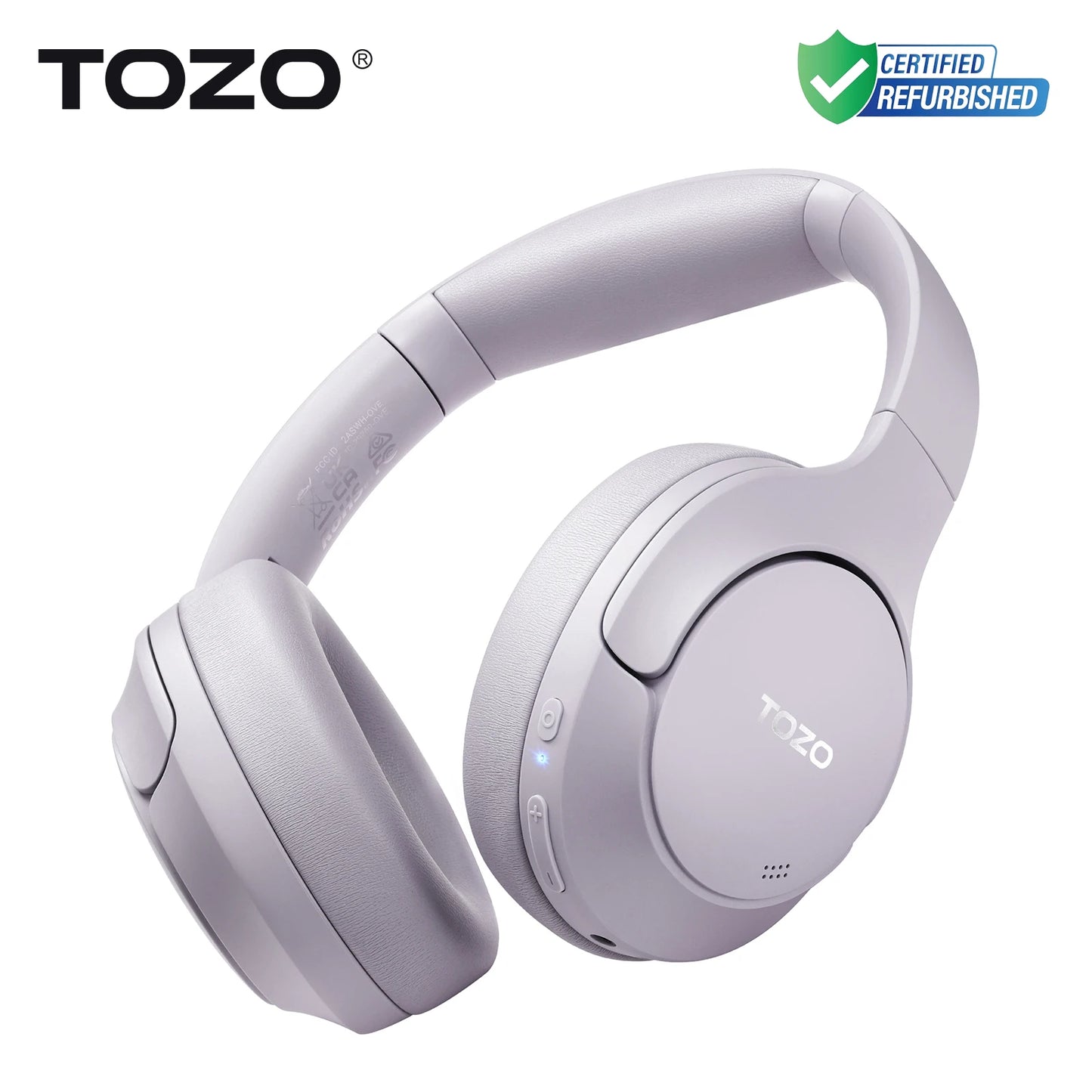 TOZO Hi Res Over Ear Headphones With Hybrid ANC Wireless