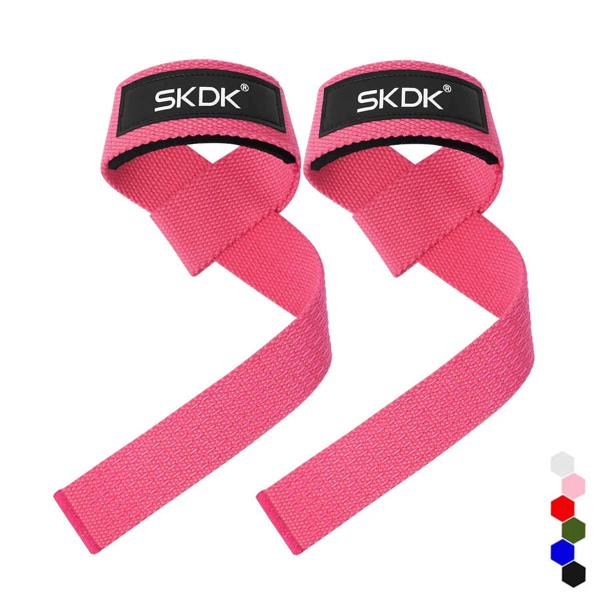 GOUNOD Weightlifting Wrist Straps Adjustable Non Slip Gym Grip Band