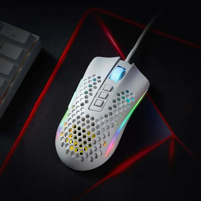 Redragon M808 Storm Lightweight RGB USB Gaming Mouse 12400 DPI
