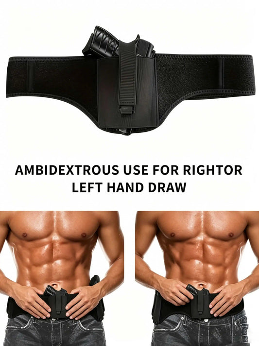 Ambidextrous Belly Band Holster Concealed Carry Neoprene Waistband
