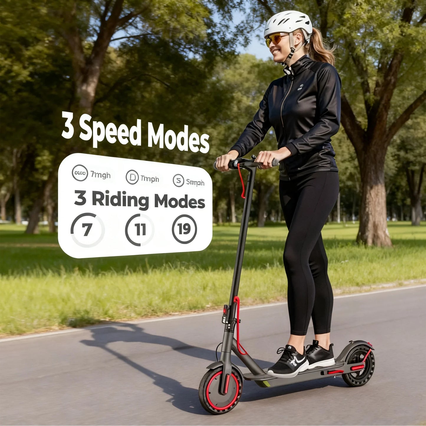 LADPED LP60 Electric Scooter 350W 19mph Folding Commuter