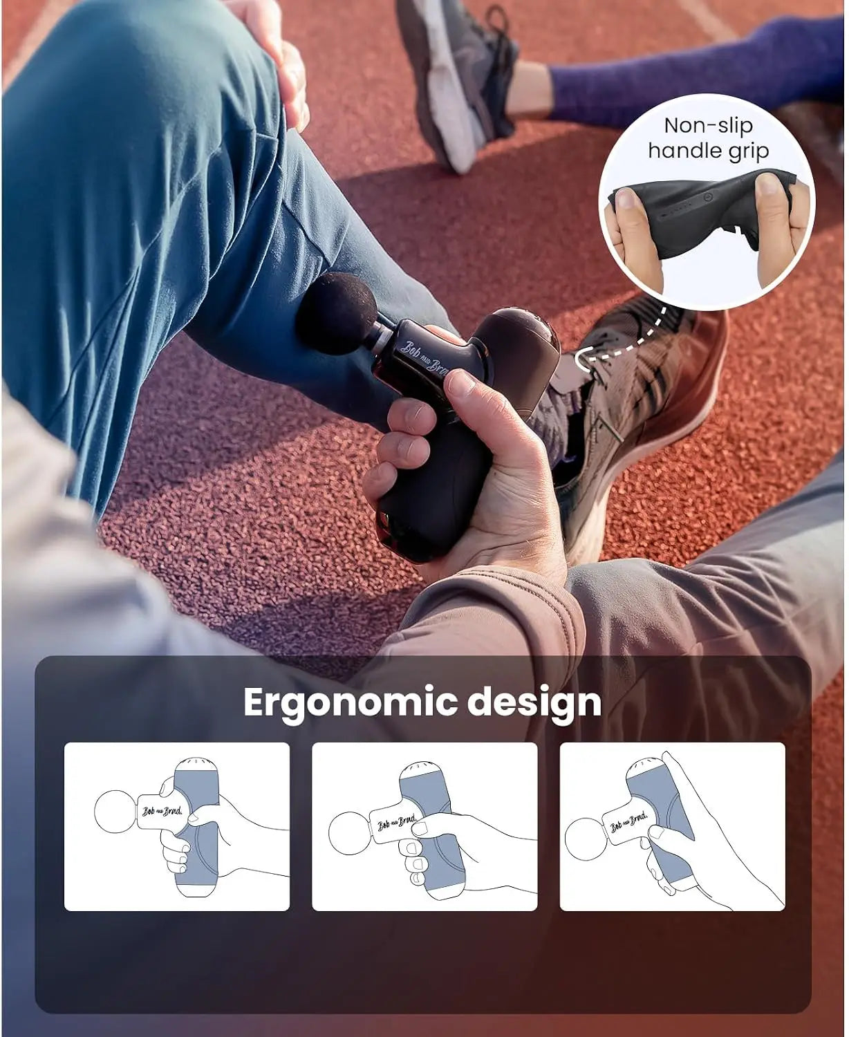 Q2 Pro Mini Massage Gun with Heat and Cold, Pocket-Sized Deep Tissue Massager, HSA Portable Percussion Muscle Massager Gun, Ultra Small & Quiet Muscle Massager, FSA Eligible