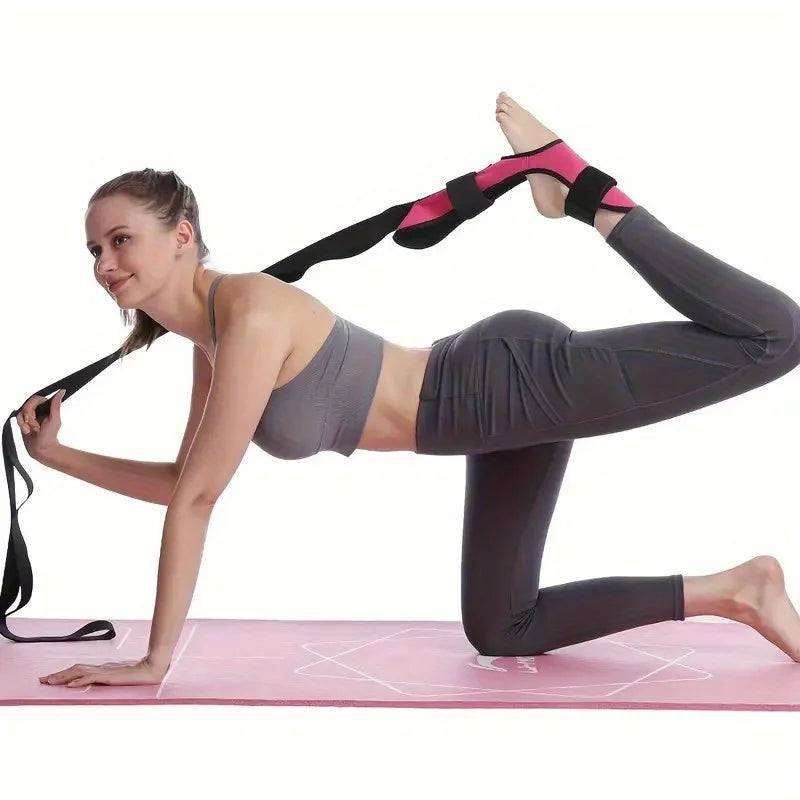 Yoga Leg Stretching Band Flexibility Stretching Band Rehabilitation Fitness Band Plantar Fasciitis Training Belt Foot Care