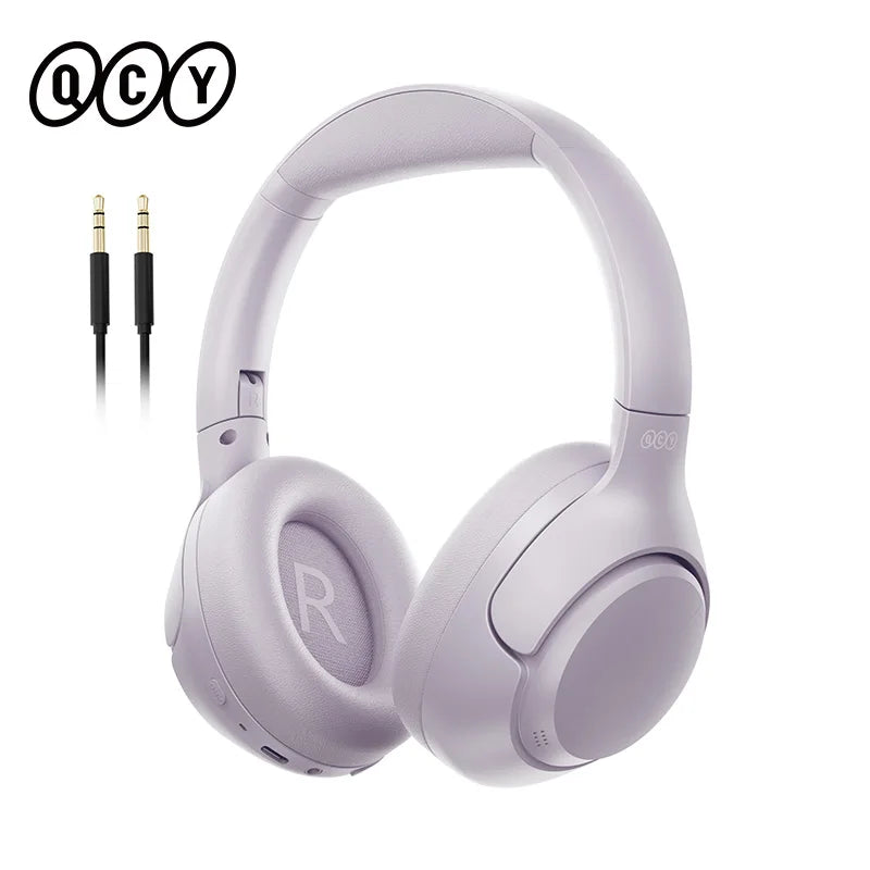 QCY H3 ANC Wireless Headphones with 60 Hour Battery Life