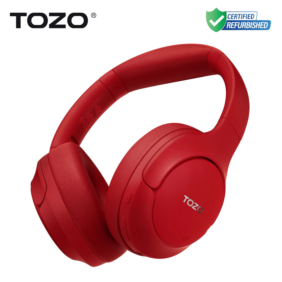 TOZO Hi Res Over Ear Headphones With Hybrid ANC Wireless