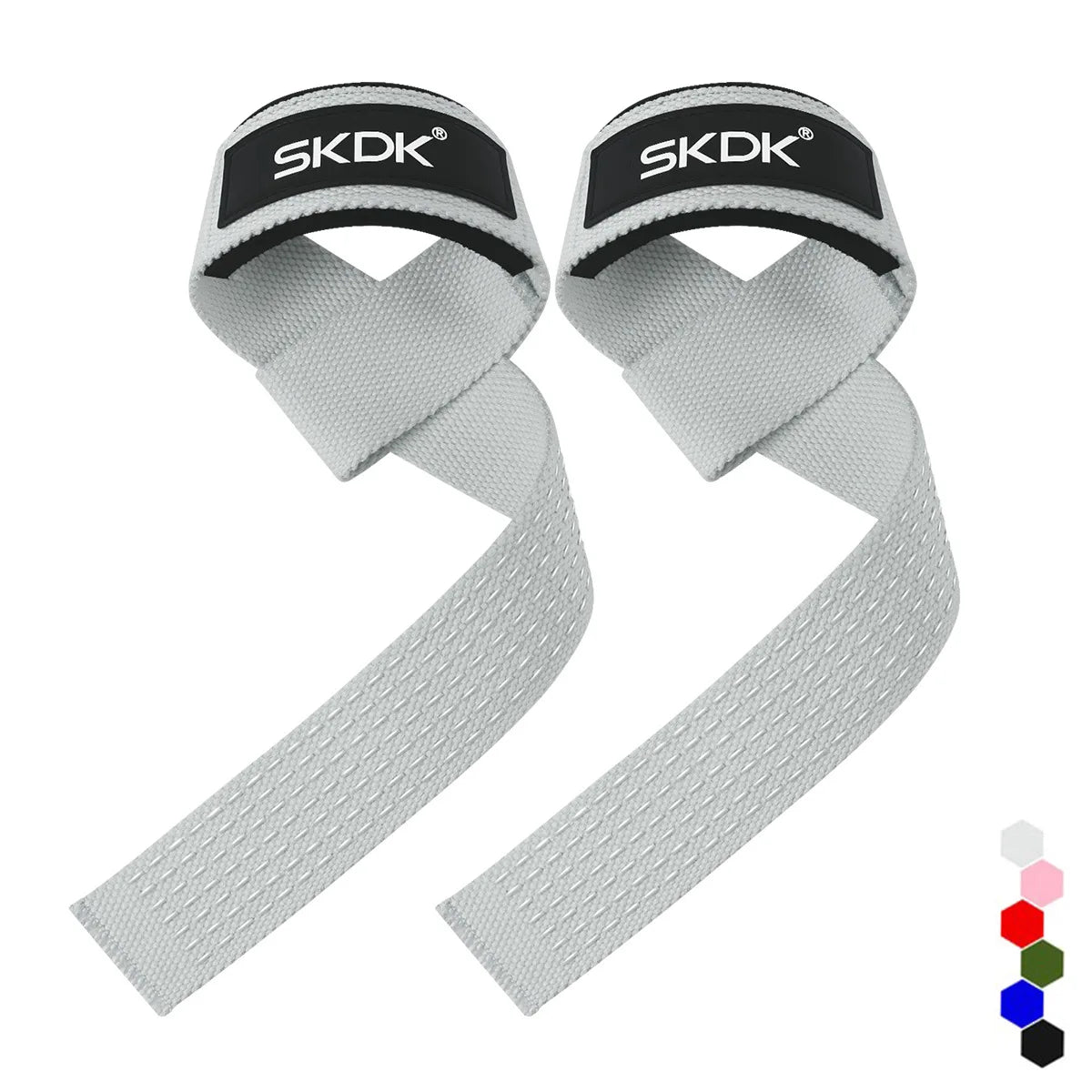 GOUNOD Weightlifting Wrist Straps Adjustable Non Slip Gym Grip Band