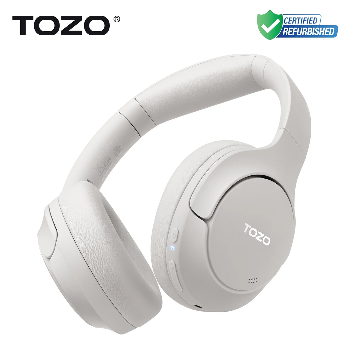 TOZO Hi Res Over Ear Headphones With Hybrid ANC Wireless