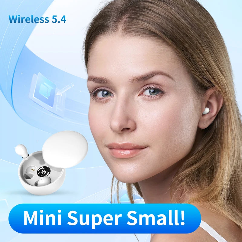 SHUKE Wireless Bluetooth Sleep Headphones With Microphone Waterproof Earbuds