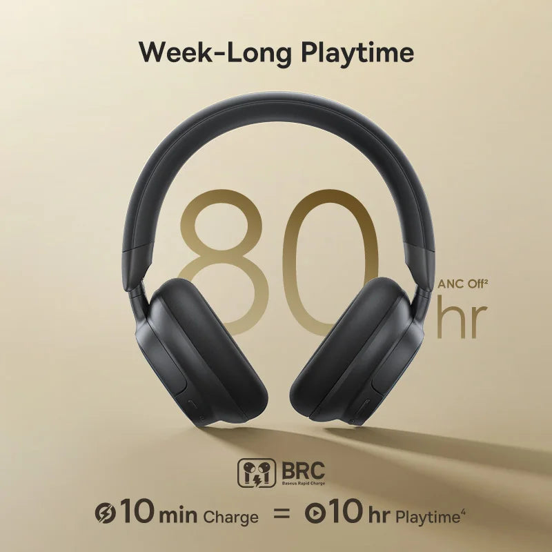 Baseus Bowie MH1 ANC Wireless Headphones 80-Hour LDAC