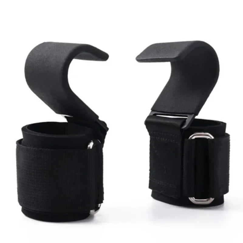 MIHJUSFDH Non-Slip Weight Lifting Hooks, Pair Of Straps For Deadlift