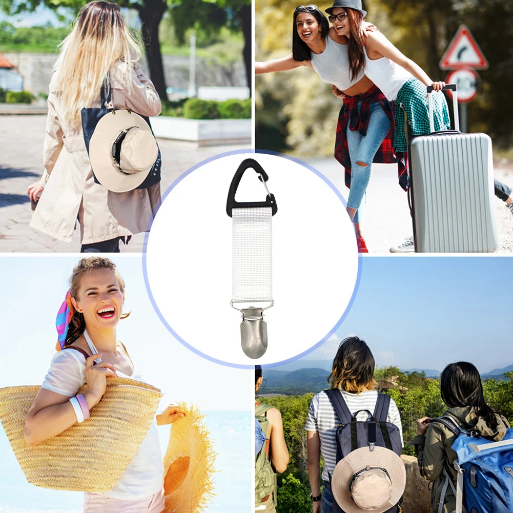 Hat Keeper Clip Universal Canvas Hat Holder For Travel Outdoor