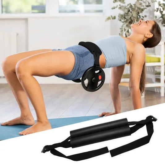 Non Slip Hip Thrust Belt For Home Gym And Travel Portable