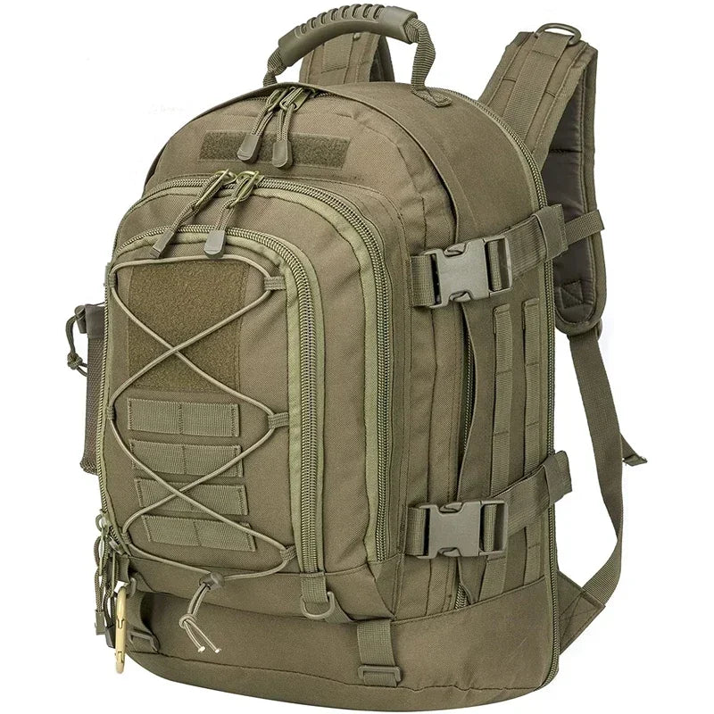 LQARMY Military Tactical Backpack Molle Assault Rucksack Outdoor Travel