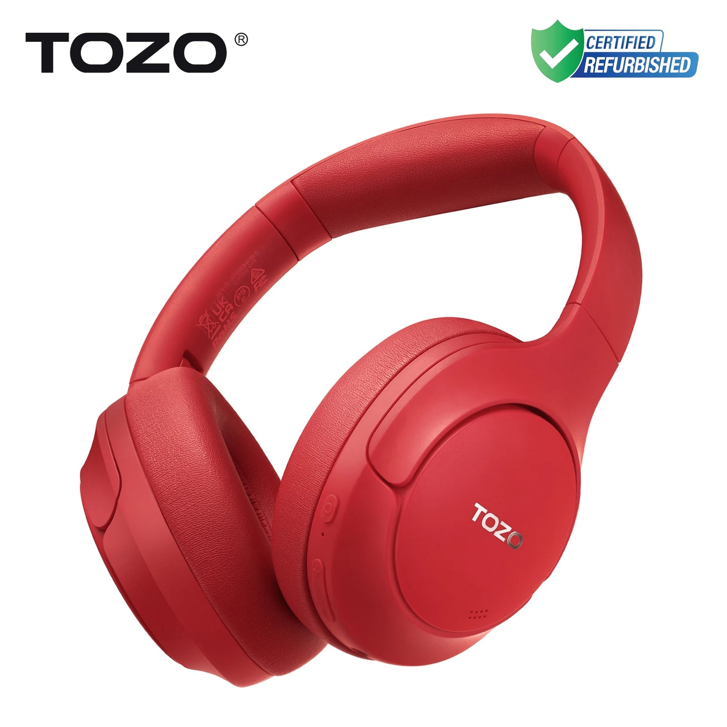 TOZO Hi Res Over Ear Headphones With Hybrid ANC Wireless