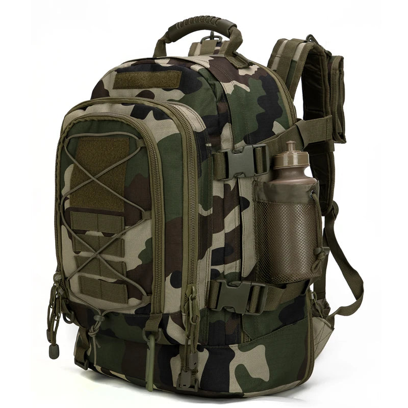 LQARMY Military Tactical Backpack Molle Assault Rucksack Outdoor Travel