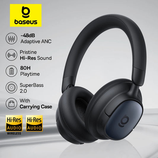 Baseus Bowie MH1 ANC Wireless Headphones 80-Hour LDAC