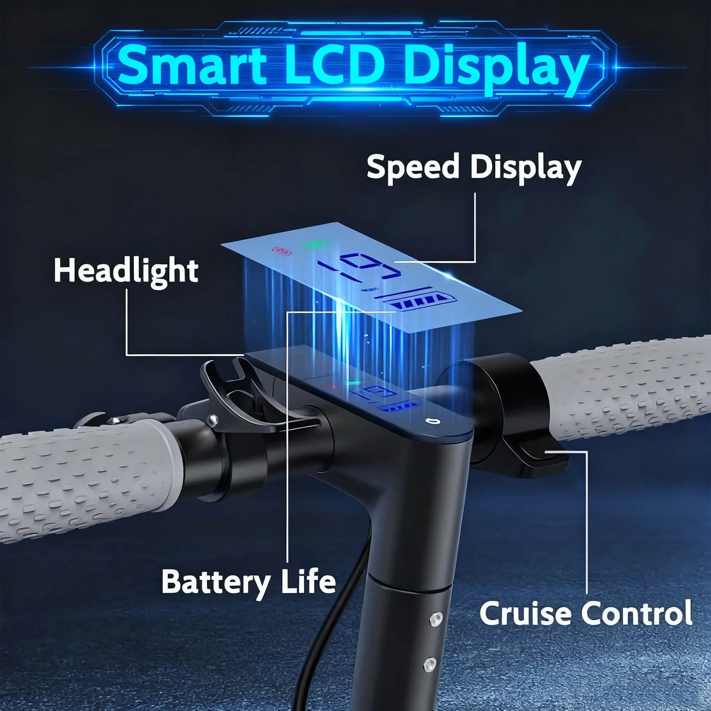 LADPED LP60 Electric Scooter 350W 19mph Folding Commuter