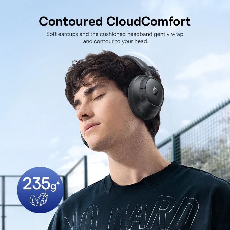Baseus ANC Bluetooth Headphones With Hybrid Noise Canceling LDAC