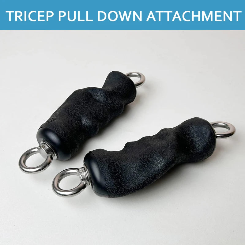 LAT Tricep Rope Pull Down Attachment For Home Gym Workout