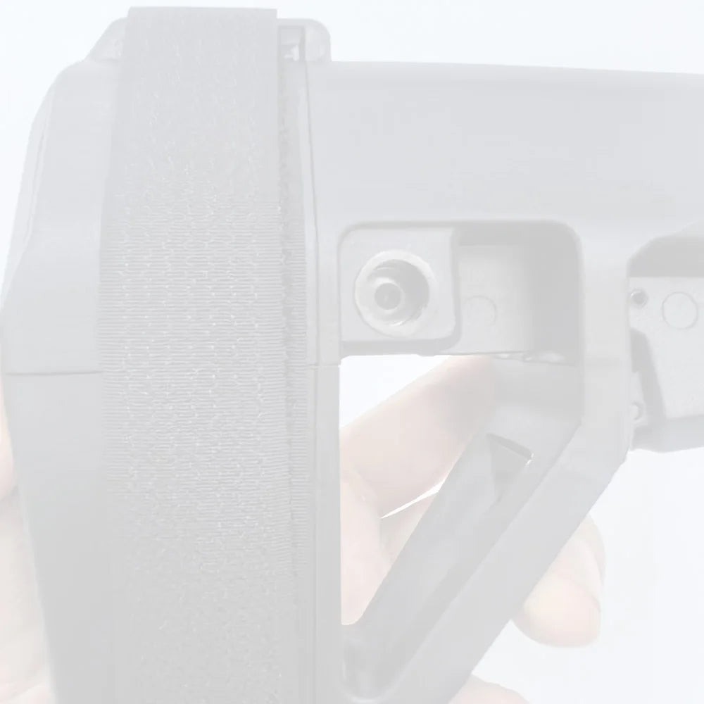 Nylon rubber wrist strap for SBA5 SLR camera tail mount, outdoor accessory