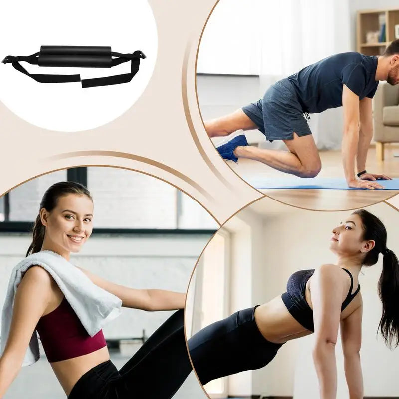 Non Slip Hip Thrust Belt For Home Gym And Travel Portable
