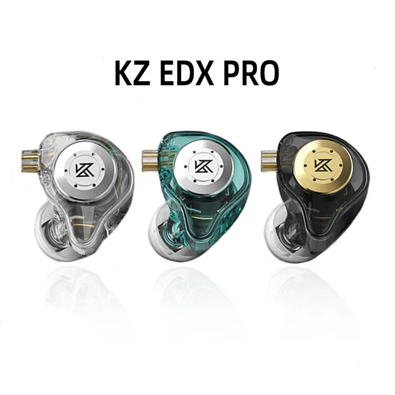 KZ EDX Pro IEM Earphones With Detachable Cable And Bass