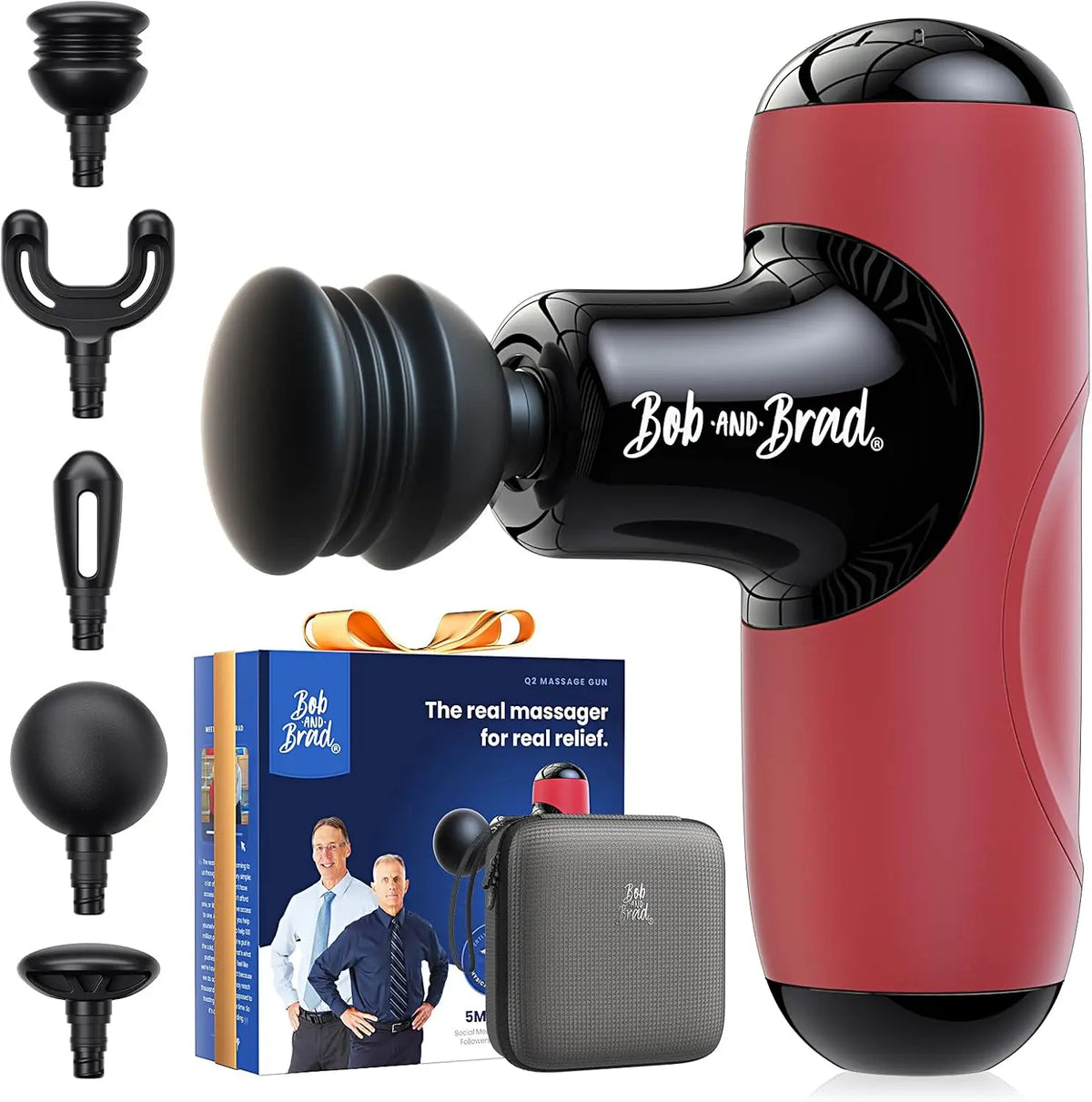 Q2 Pro Mini Massage Gun with Heat and Cold, Pocket-Sized Deep Tissue Massager, HSA Portable Percussion Muscle Massager Gun, Ultra Small & Quiet Muscle Massager, FSA Eligible
