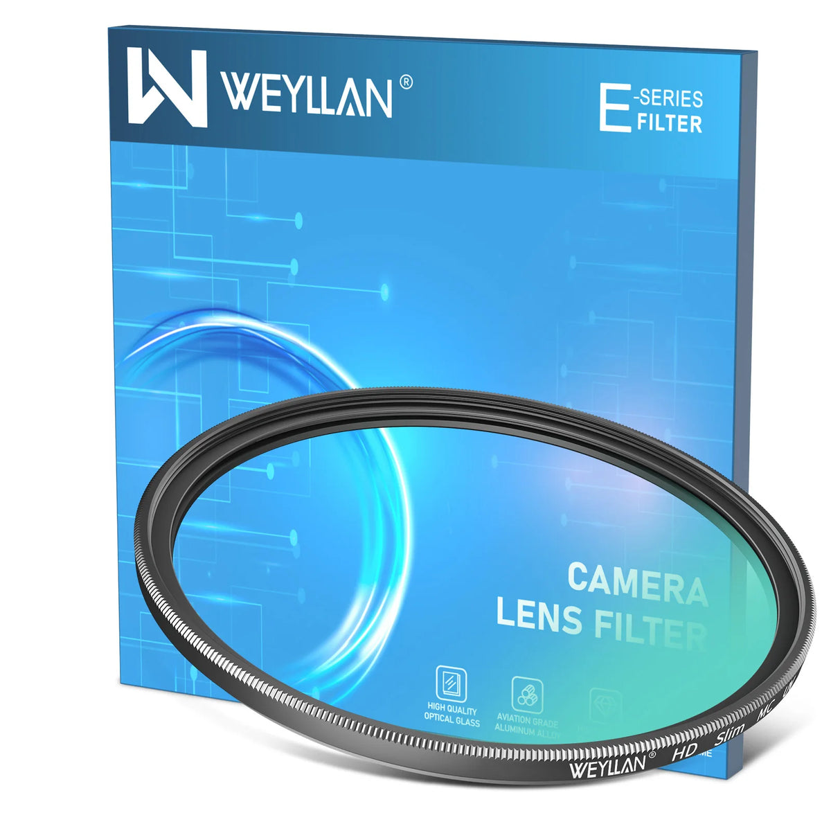 WEYLLAN Lens Filter Photography MC HD Lens UV Filter Ultra Slim Camera Accessories 46mm 49mm 52mm 55mm 58mm 62mm 67mm 72mm 77mm