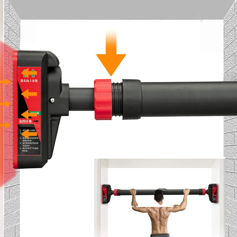 TWISTER.CK Strength Training PullUp Bar With Gauge 200kg Doorway